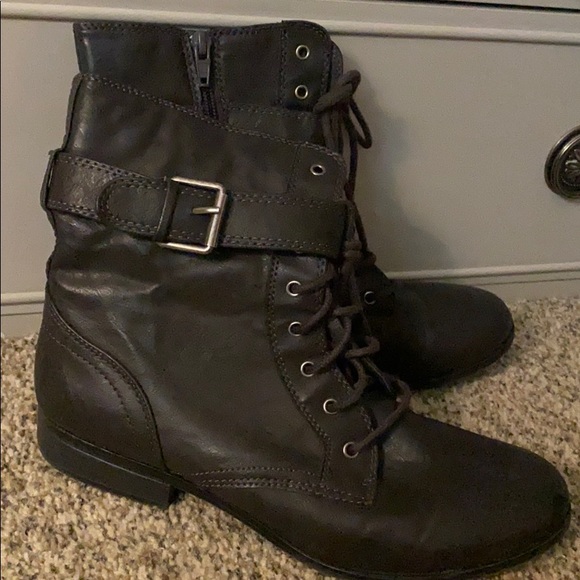 Combat boots - Picture 1 of 7